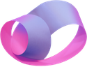 Marcia Care and Education pink and purple mobius strip logo